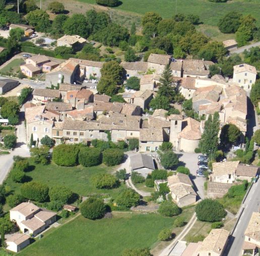 Vue générale du plateau des Moures